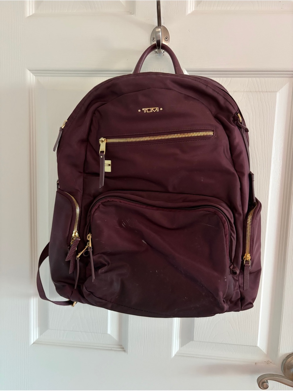 Tumi backpack laptop holder travel bag